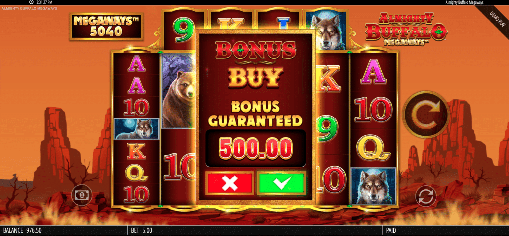 Bonus buy feature on myboss88 give you guarantee free spins feature