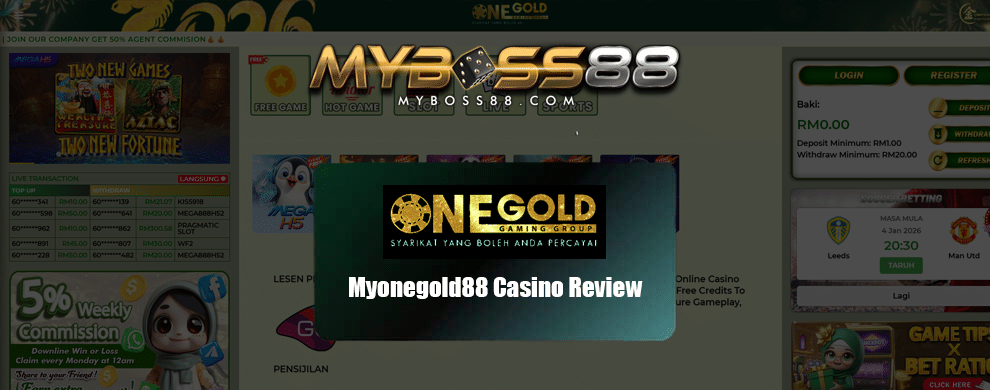 myonegold88 casino review, free credit mega888 free credit rm10
