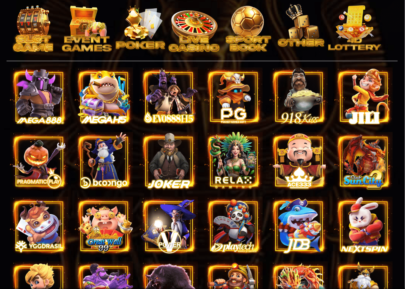 s99my casino games selection
